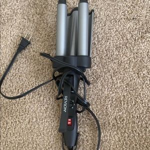 Three barrel iron wand